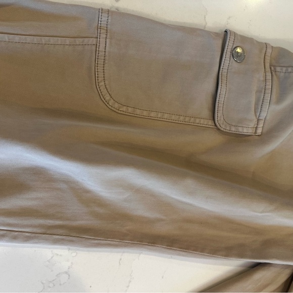 Liverpool Women's Barrel‎ Leg Khaki Pants - Picture 4 of 9